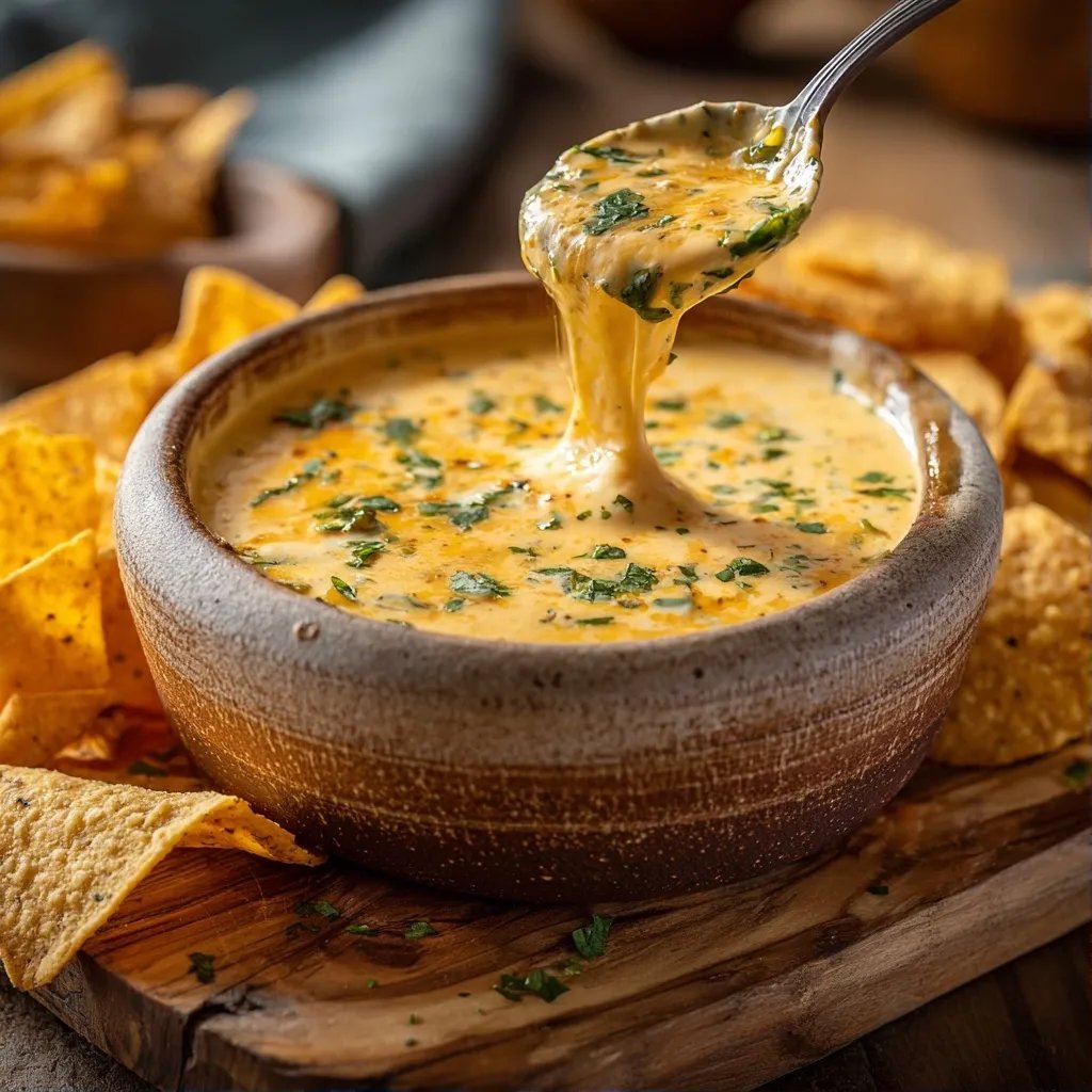 Queso Dip Restaurant Style