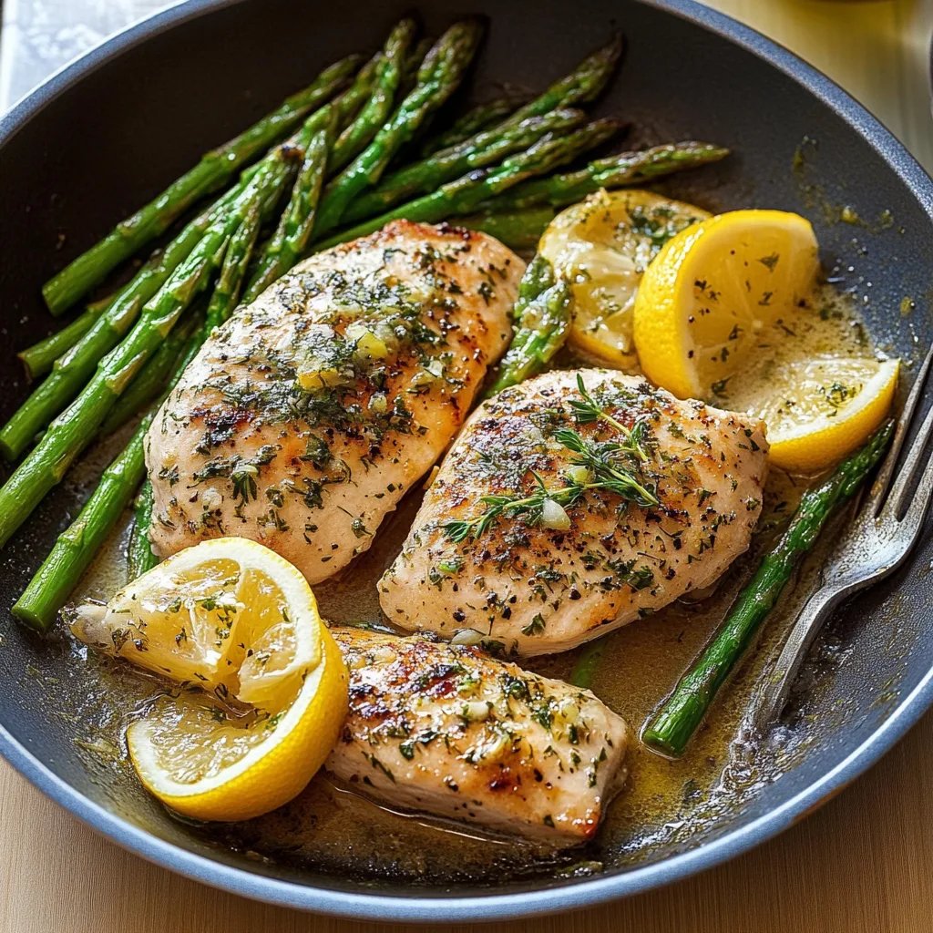Lemon and Dill Butter Garlic Chicken and Asparagus: An Incredible Ultimate Recipe