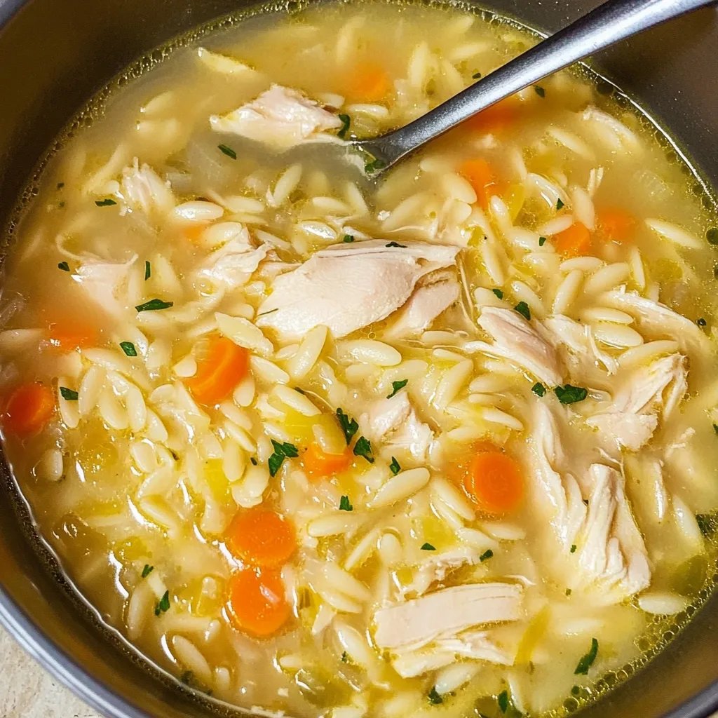 Lemon Chicken Orzo Soup: An Amazing Ultimate Recipe