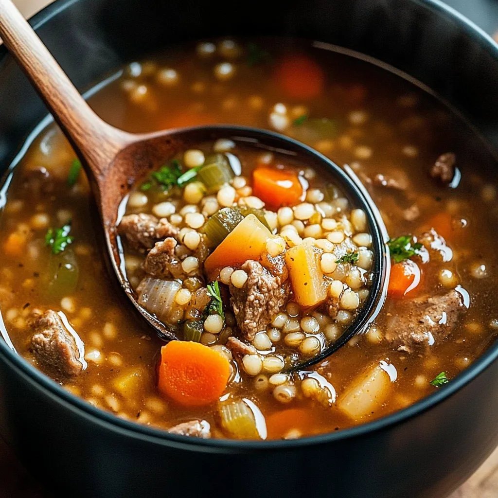 Old-Fashioned Beef Barley Soup: An Incredible Ultimate Recipe