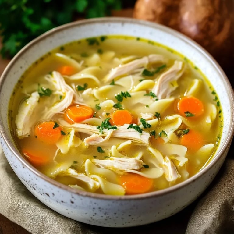 Homemade Chicken Noodle Soup