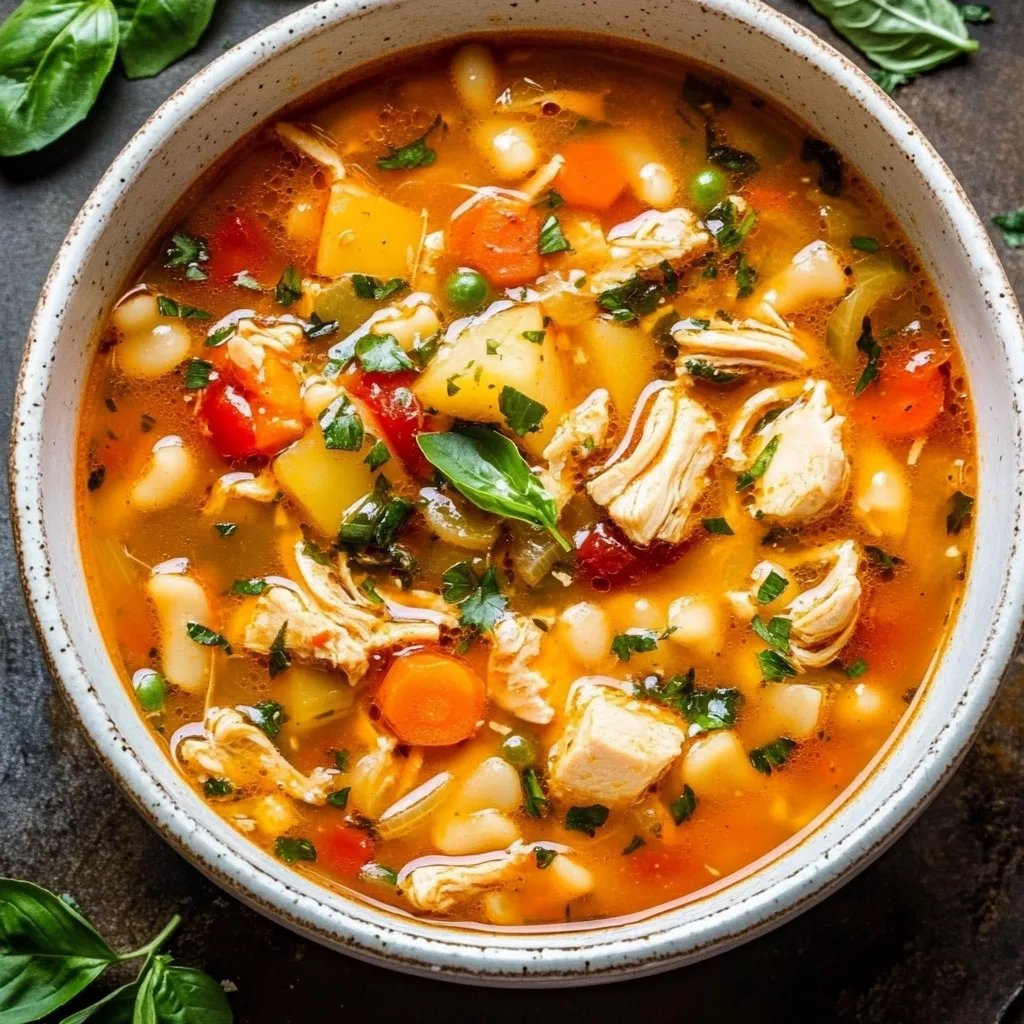 Sicilian Chicken Soup