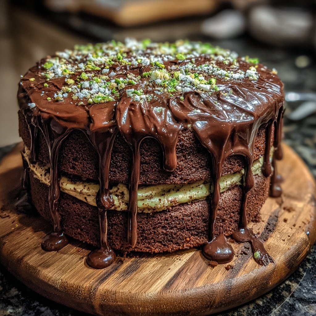Choco-Avocado Cake Indulgence