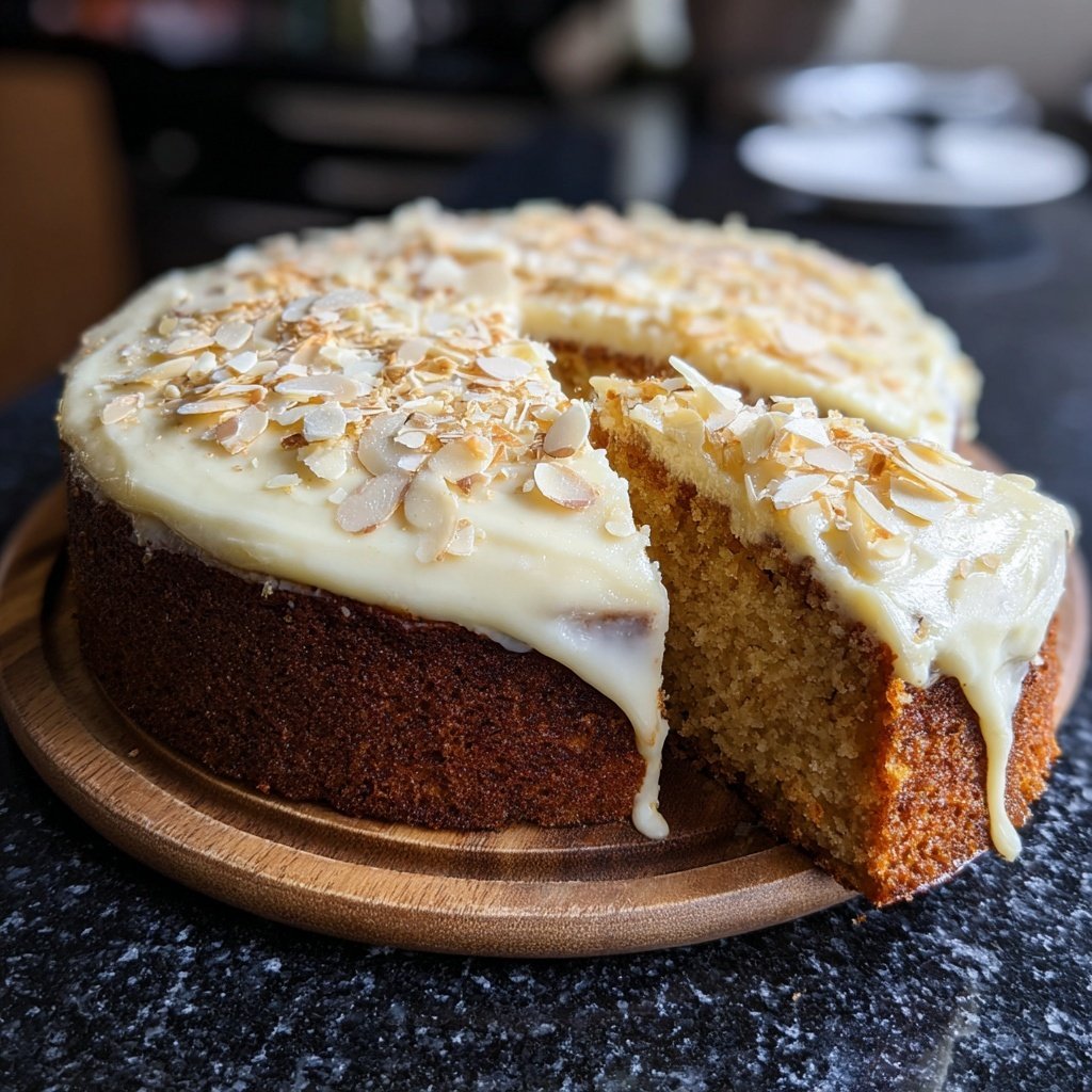 Almond Flour Vanilla Cake