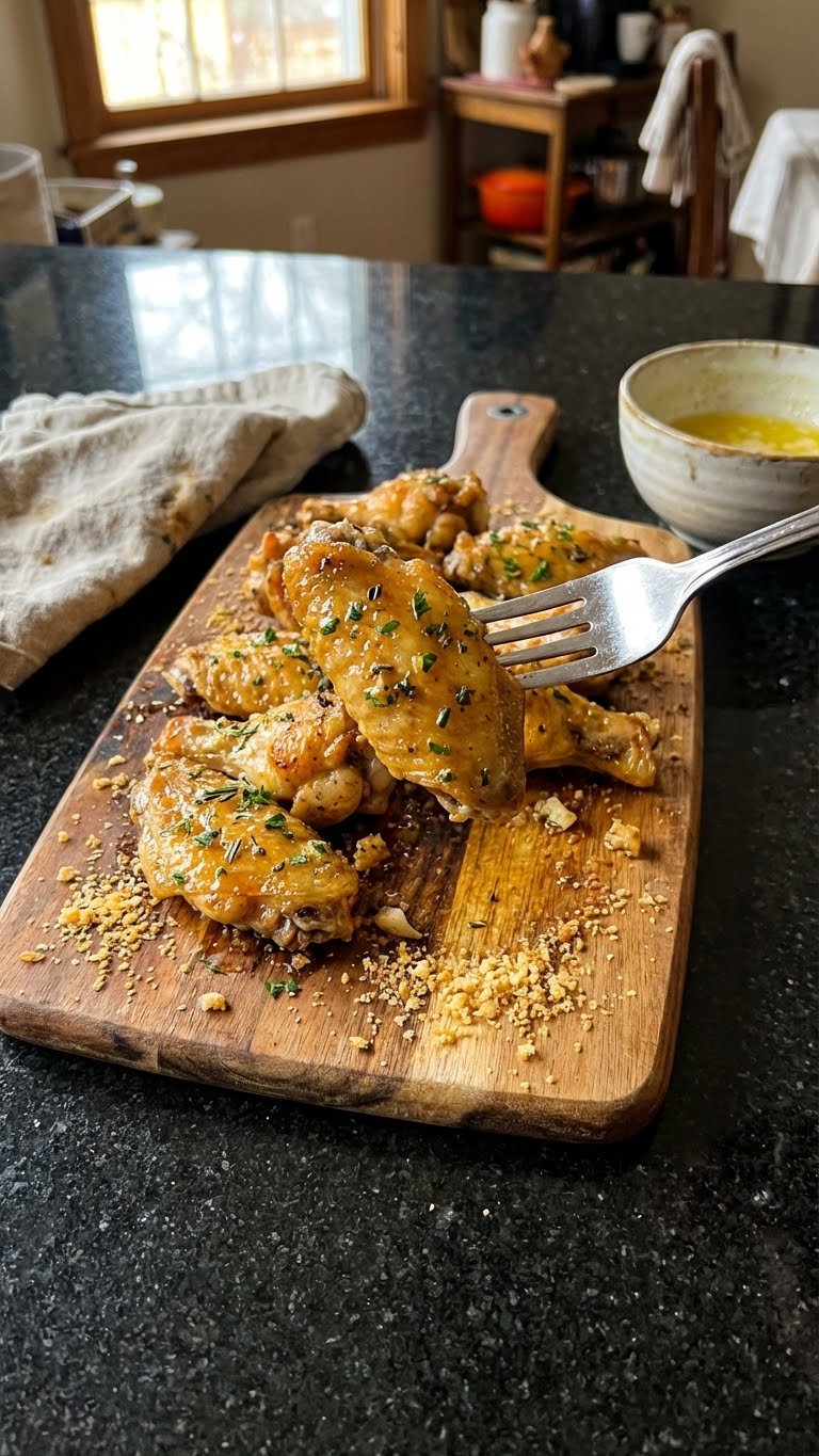 Lover’s Garlic Butter Chicken Wings
