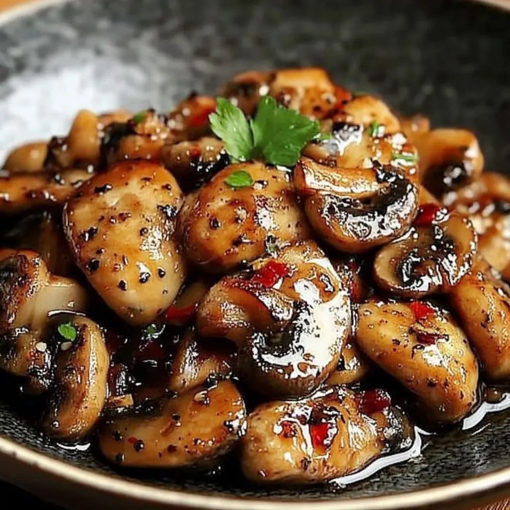 Black Pepper Chicken with Mushrooms: An Amazing Ultimate Recipe